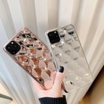 Unika Metall Mobilskal till iPhone11 Pro Roseguld Rosa guld one size