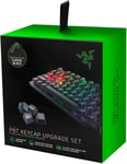 Pbt Keycap Set For Gaming Keyboard-Kit De Mise À Niveau Des Capuchons De Touches Pour Claviers Mécaniques Et Optiques(Compatibilité Avec Le Rétroéclairage,Matériau Pbt Supérieur)Noir