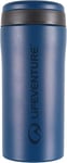 Lifeventure Thermal Mug, Leakproof & Vacuum Insulated Reusable Coffee Travel Cup, 300ml, Matt Cobalt