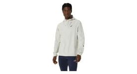 Veste impermeable asics metarun blanc homme