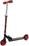 Kids Globe Street Rider 720278 Trottinette en Aluminium Pliable avec roulements ABEC 7 roulements Rouge/Noir