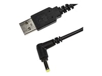 Socket Usb To Dc Plug Charging Cable - Usb-Ladeadapter - Power Dc Jack (Hann) Vinklet Til Usb (Hann) - 1.5 M