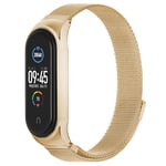 Milanese Loop Armband Xiaomi Mi Band 5/6 Guld