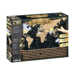 World Map Scratch Off 1000pc Puzzle (häftad, eng)