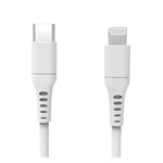 Laddkabel USB-C till Lightning 3m Vit MFI C94