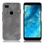 Google Prestige Pixel 3a kuoret - Harmaa Hopea/Harmaa