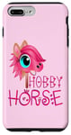 Coque pour iPhone 7 Plus/8 Plus Bâton-Cheval HOBBY HORSE HORSING PETITE-FILLE NIÈCE