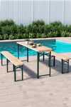 Outdoor Folding Camping Dining Table Set