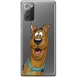 ERT GROUP mobile phone case for Samsung GALAXY NOTE 20 original and officially Licensed Scooby Doo pattern 014 optimally adapted to the shape of the mobile phone, partially transparent