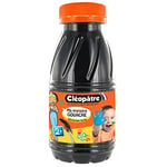 CLEOPATRE Noir 250ml première Gouache BABY 2-en-1-Peinture au doigt lavable pour enfant dès 2 ans Flacon