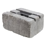 AALTVEDT Støttemur Aaltvedt Rådhus Geolock 31/26X21X14,5Cm Gråmix