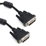 BeMatik - Cable DVI-D Male vers DVI-D Dual Link Male 10 m