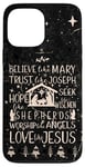 iPhone 13 Pro Max Believe Like Mary Christmas Nativity Jesus Christian Case