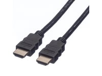 Value 11.99.5688, 1,5 M, Hdmi Typ A (Standard), Hdmi Typ A (Standard), 3840 X 2160 Pixlar, Svart