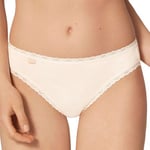 Sloggi Truser 3P 24 7 Weekend Tai Rosa/Beige bomull 42 Dame