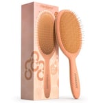 FRAMAR Brosse Demelante Cheveux Bouclés - Brosse Cheveux Bouclés, Brosse a Cheveux Demelante, Brosse Cheveux Demelante Enfant, Brosses à Cheveux, Brosse à Cheveux Demelante, Top Brush – Mojave