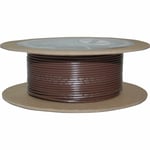 Trådrulle namz - Oem färg brun wire 18g 100 brown pvc