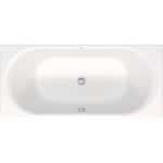 Baignoire droite 180 x 80 Duravit D-Neo avec 2 dossiers