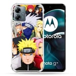 Cokitec Coque Renforcée pour Motorola G14 4G Manga Naruto Team