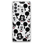 ERT GROUP Coque de téléphone Portable pour Samsung A32 4G LTE Original et sous Licence Officielle Disney Motif Mickey 018 Parfaitement adapté à la Forme du téléphone Portable, partiel imprimé