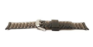 System-S Bracelet 20mm TPU pour Samsung Galaxy Watch 5 4 Smartwatch Transparent Noir, Noir transparent, Eine Grösse