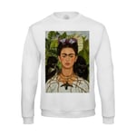 Sweat Shirt Homme Peinture De Frida Kahlo Original Vintage Artiste Art 1