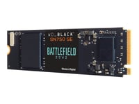 Wd_Black Sn750 Se Wdbb9j5000anc - Battlefield 2042 Bundle - Ssd - 500 Gb - Intern - M.2 2280 - Pcie 4.0 (Nvme)