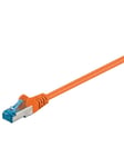 CAT 6A patch cable S/FTP (PiMF) orange