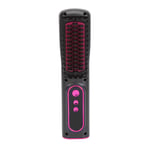 Cordless Hair Straightener Brush Fast Heating Frizz Control For Styling