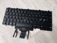 Dell Latitude E5450 E7450 E7470 Tangentbord Keyboard 07TNDW