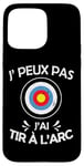 Coque pour iPhone 15 Pro Max Tir à l'arc archer Arc l'archerie tireur humour 2025