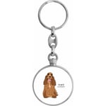 Toff London Brown Cocker Spaniel Dog Keyring TLK-37-VAR