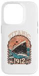 Coque pour iPhone 14 Pro Vintage avril 1912 RMS Titanic Motif croisière vieilli