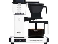 Moccamaster Kbg 741 Select Koppar Kaffebryggare Med Kolv 1,25 L Vit Matt