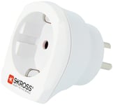 Skross Europa til Danmark plug reiseadapter 1.500232-E