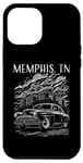 Coque pour iPhone 12 Pro Max Memphis TN Voiture classique industrielle design vintage