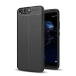 Huawei P10      Leather Texture Case    Black