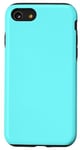 Coque pour iPhone SE (2020) / 7 / 8 Couleur bleu électrique simple