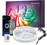 Nexillumi 30M Led Strip Light, Music Sync Led Lights with 44 Key Remote and App