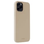 Holdit iPhone 12/12 Pro Silicone Case, Latte Beige