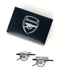 ARSENAL FC 925 STERLING SILVER CANNON MENS EXECUTIVE SHIRT CUFFLINKS AFC GIFT