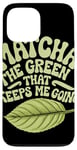 iPhone 13 Pro Max Matcha Green Tea Lover Japan Matcha Tea Drinker Case