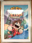 CADRE ALEX KIDD IN MIRACLE WORLD DX 72x53cm POSTER OFFICIEL SEGA MERGE 2021