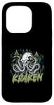 Coque pour iPhone 15 Pro Kraken Cryptozoologie Cryptozoologie Kraken