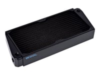 Alphacool Nexxxos Xt45 Full Copper X-Flow 280Mm - Radiator För Vätskebaserat Kylsystem - Svart