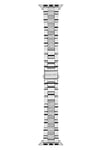Michael Kors Bracelet Compatible avec Apple Watch, 38/40/41 mm 20 mm Acier Inoxydable Argenté, Mks8046