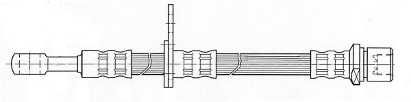 Bromsslang - Subaru - Outback, Legacy, Impreza