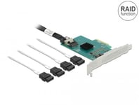 Delock Diskkontroller - SATA 6Gb/s - PCIe 2.0 x4