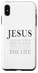 iPhone XS Max Jesus Lord of Lords King of Kings Prince of Peace Way Truth Case