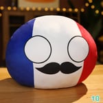 10 cm Country Ball Plyschleksak Polandball hänge Countryball 10(France)